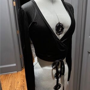 Dolce & Gabbana Black Buttoned Top